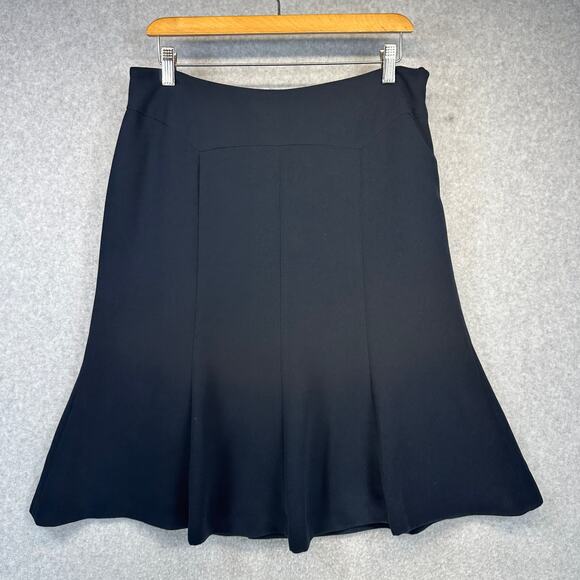 Jones Wear Dresses & Skirts - Jones Wear Skirt Womens Size 10 Navy Blue 100% Polyester A-Line Pleated Lined